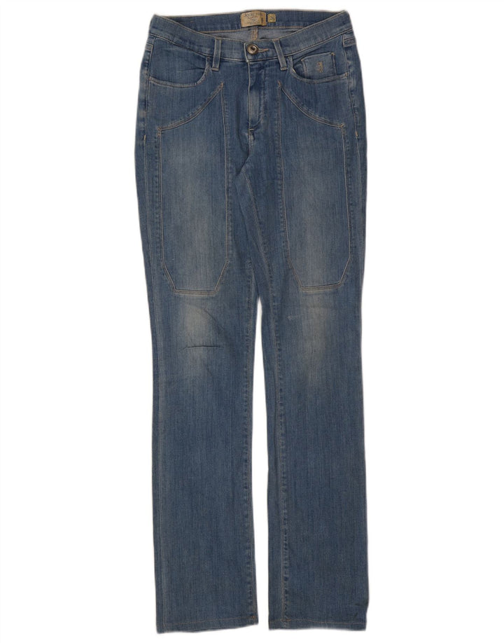 Jeckerson Damen Bootcut Jeans W26 L31 Blaue Baumwolle