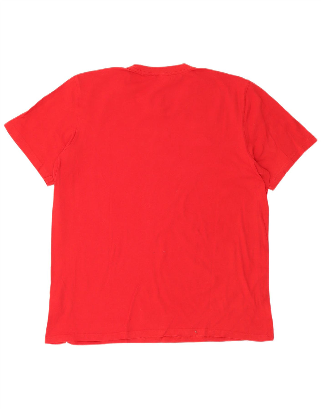 Adidas Herren T-Shirt Top XL Rot Baumwolle