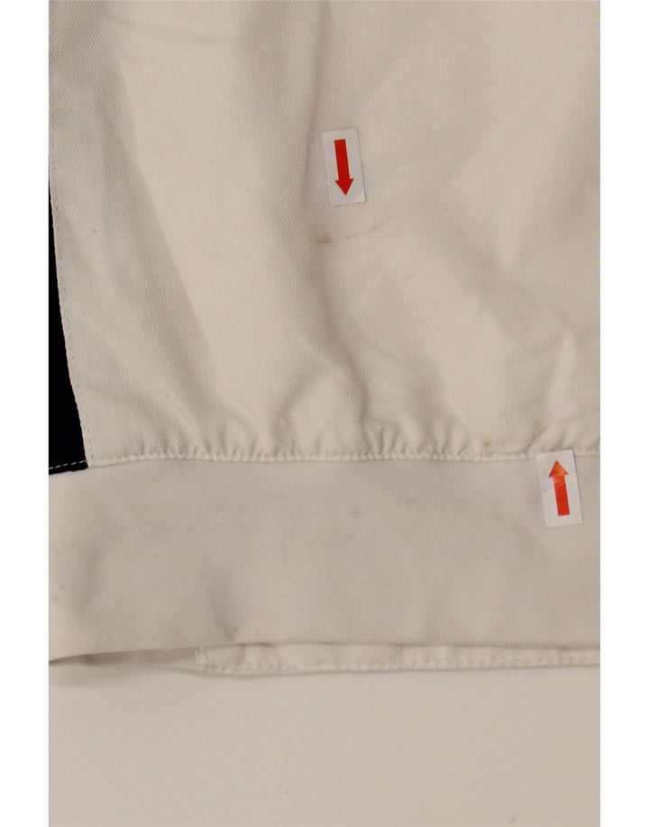 NIKE Boys Tracksuit Top Jacket 10-11 Years Medium White Colourblock Vintage Nike and Second-Hand Nike from Messina Hembry 