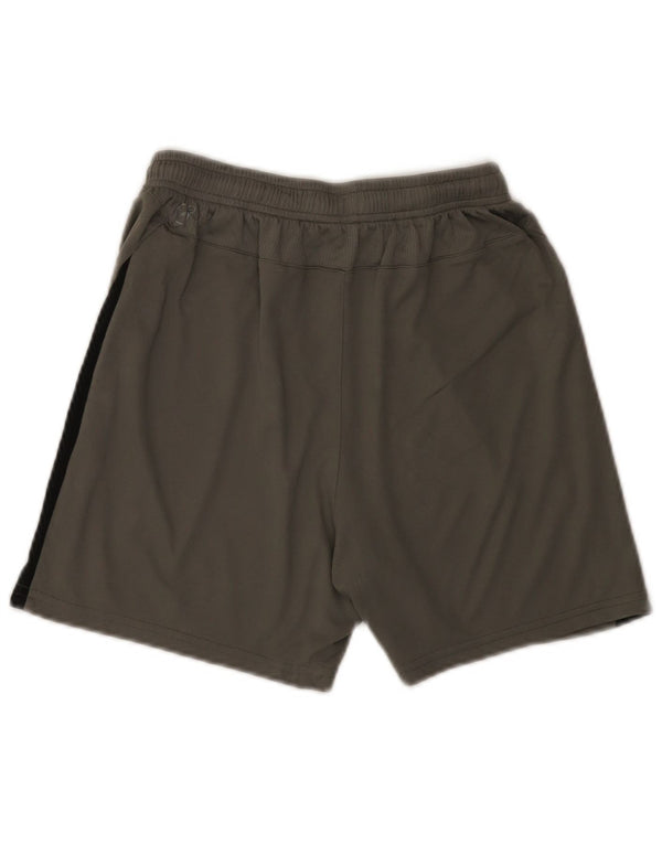 Puma Sportshorts für Jungen, 13–14 Jahre, graues Colourblock-Polyester