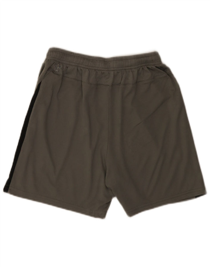 Puma Sportshorts für Jungen, 13–14 Jahre, graues Colourblock-Polyester