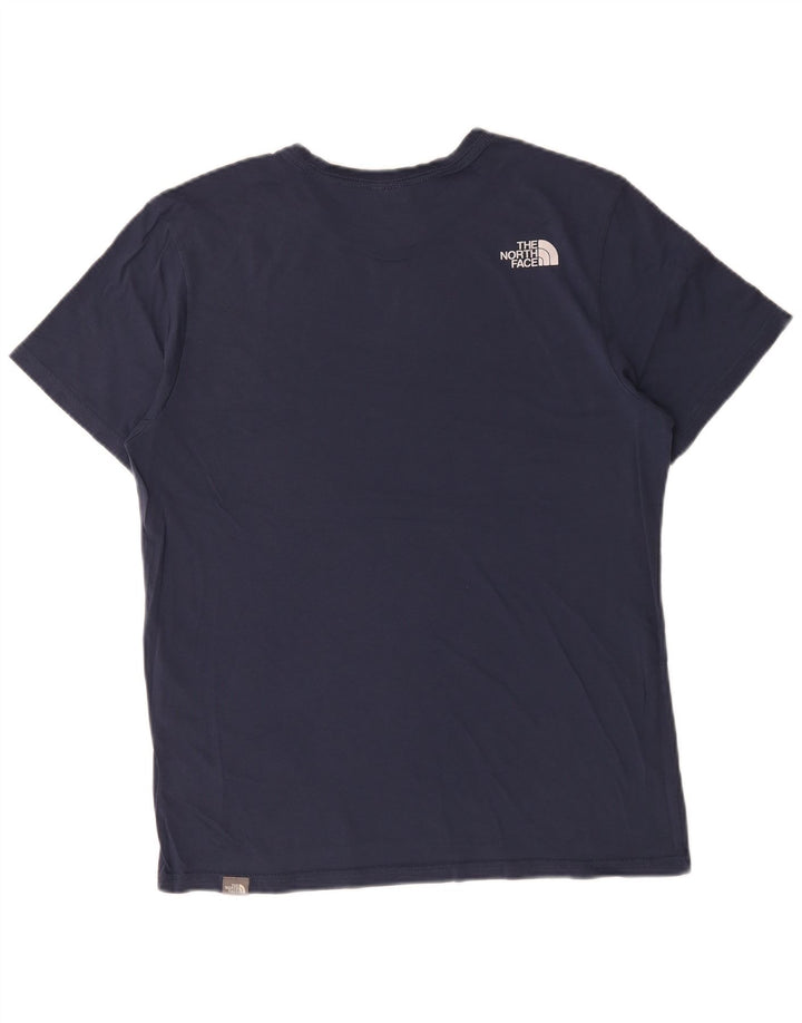 The North Face Herren-T-Shirt mit Grafik, mittlere marineblaue Baumwolle