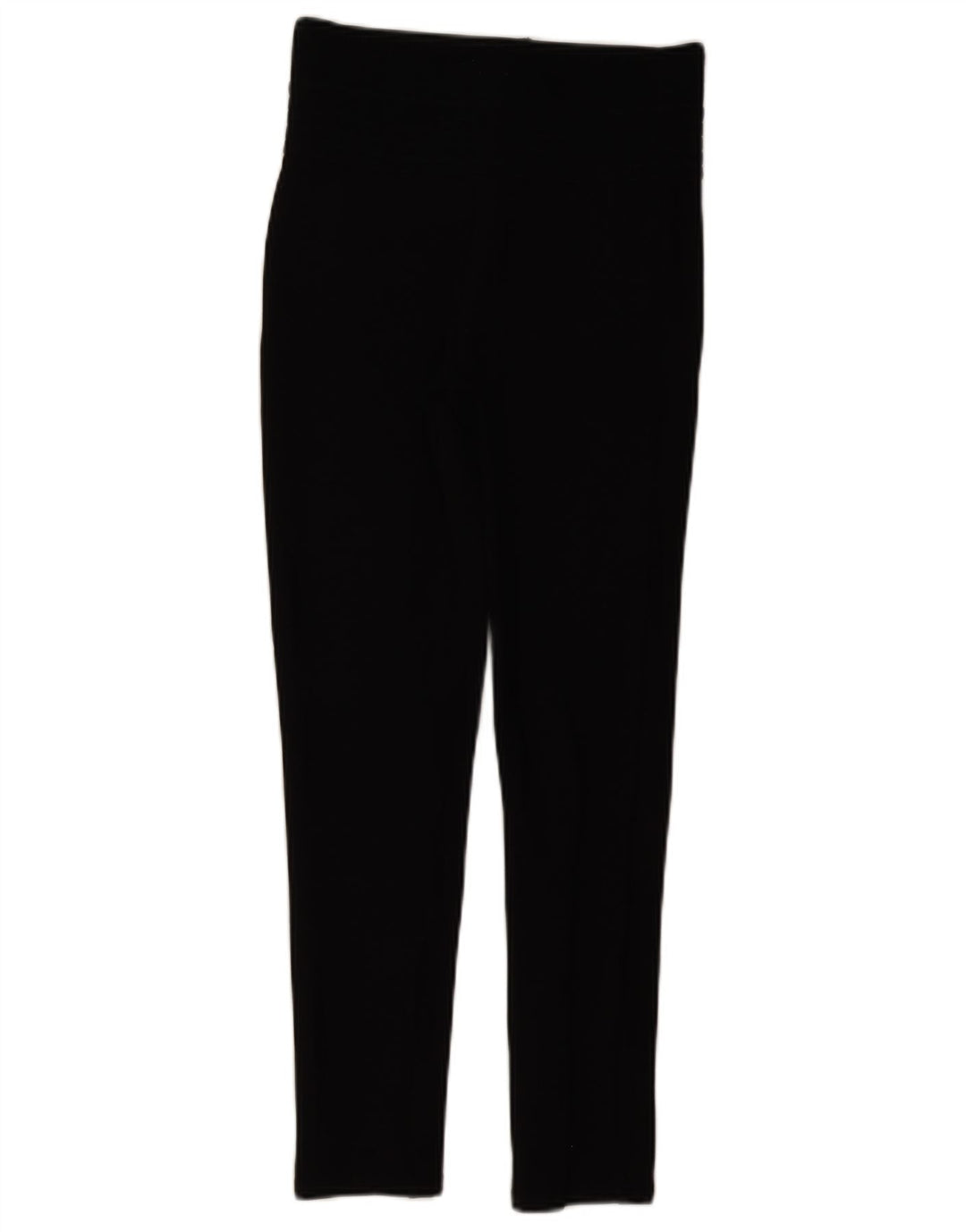 Zara Damen-Leggings mit hoher Taille, mittelschwarz, Polyester