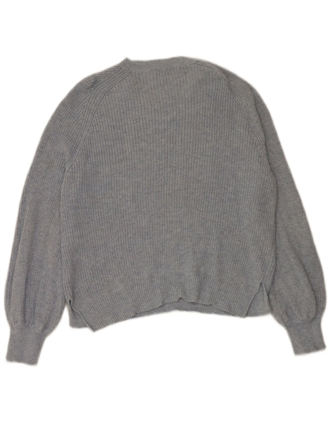Marks & Spencer Damen-Pullover mit U-Boot-Ausschnitt, UK 16, Größe L, Blau, Polyamid