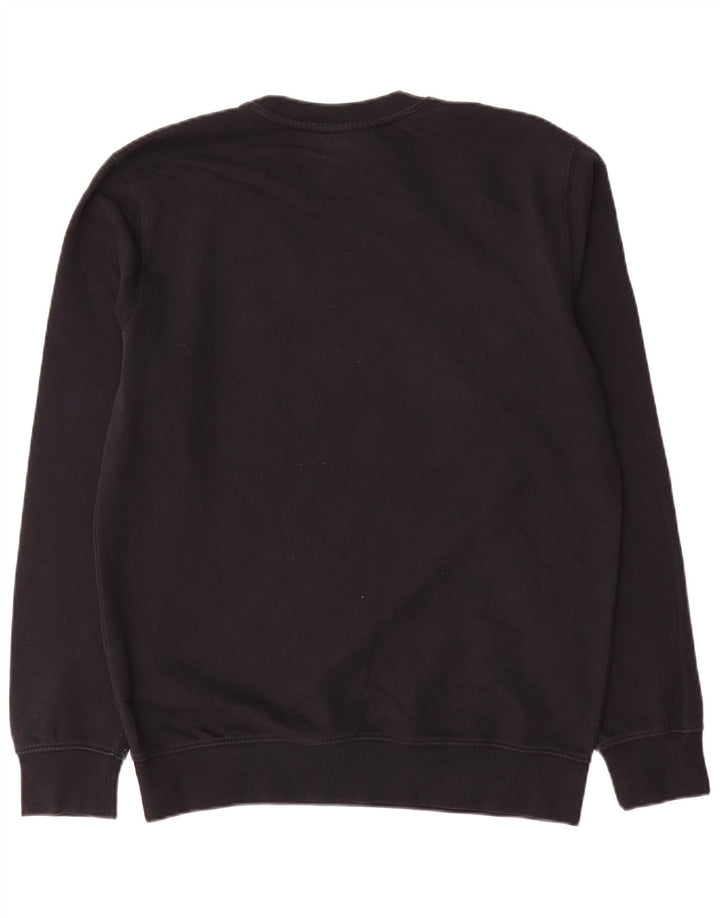 Champion Herren-Sweatshirt mit Grafik, groß, aus schwarzer Baumwolle