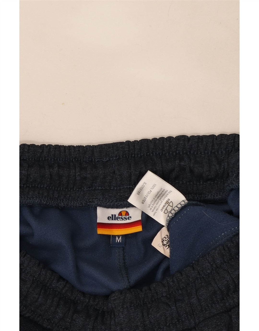 Ellesse Herren-Trainingshose, Jogginghose, mittleres Marineblau, Farbblock