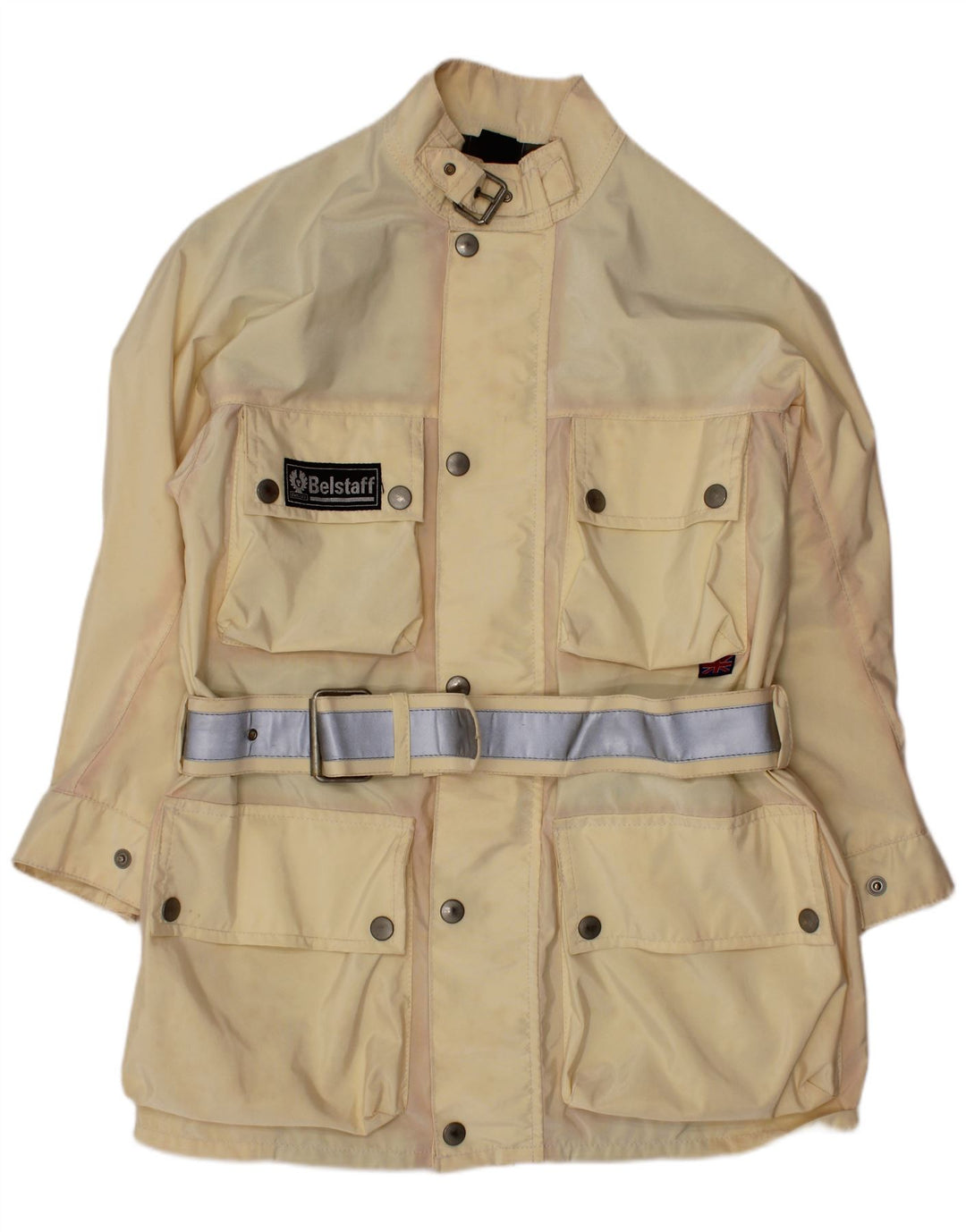 BELSTAFF Boys Utility Utility Jacket 7-8 Years Beige Nylon