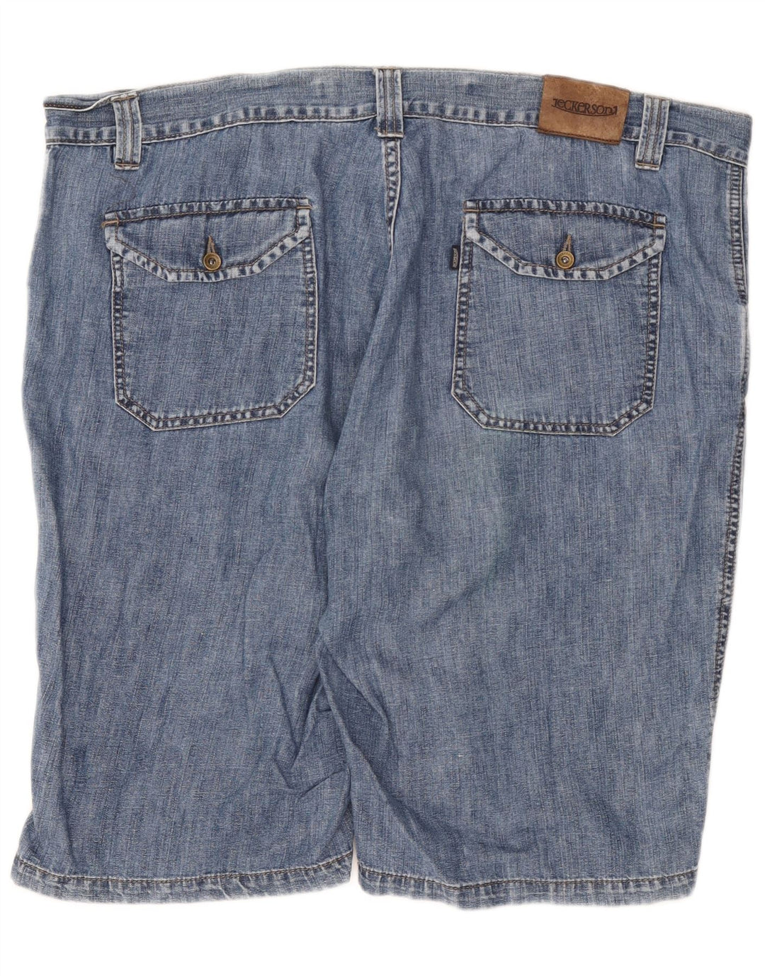 Jeckerson Herren Jeansshorts W42 2XL Blaue Baumwolle