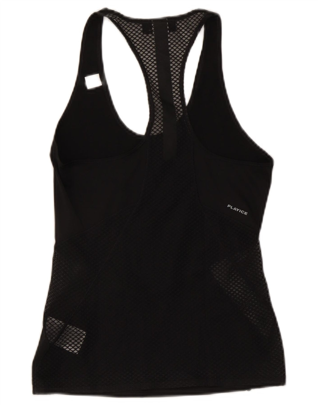 REEBOK Damen Weste Top UK 4 XS Schwarz Polyester