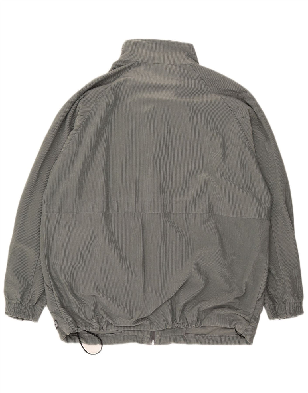 DIADORA Mens Windbreaker Jacket UK 42 XL Grey Polyester