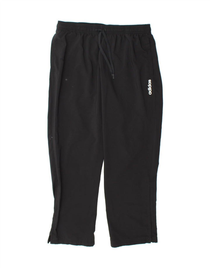 ADIDAS Mens Tracksuit Trousers Large  Black Polyester Vintage Adidas and Second-Hand Adidas from Messina Hembry 