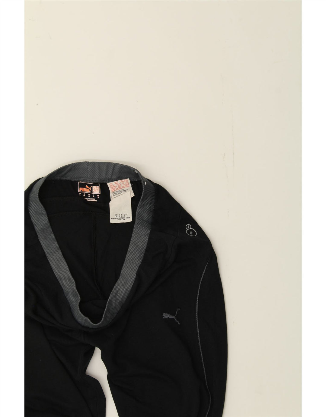 PUMA Womens Tracksuit Trousers UK 14 Medium Black Cotton Vintage Puma and Second-Hand Puma from Messina Hembry 