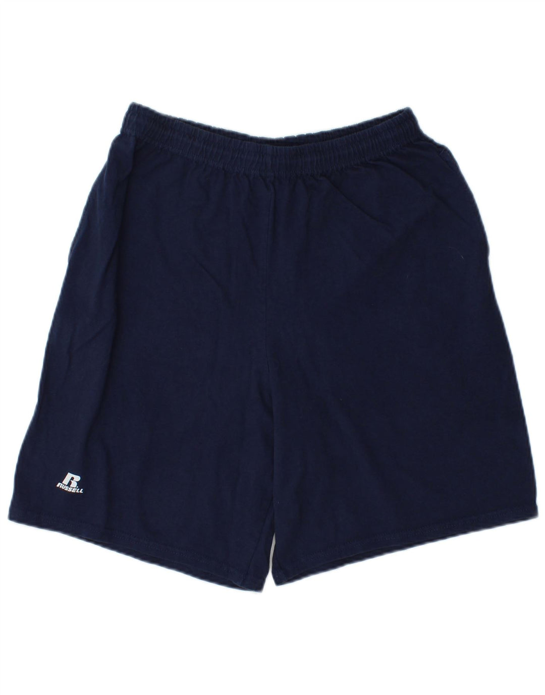 RUSSELL ATHLETIC Herren-Sportshorts, mittelmarineblaue Baumwolle
