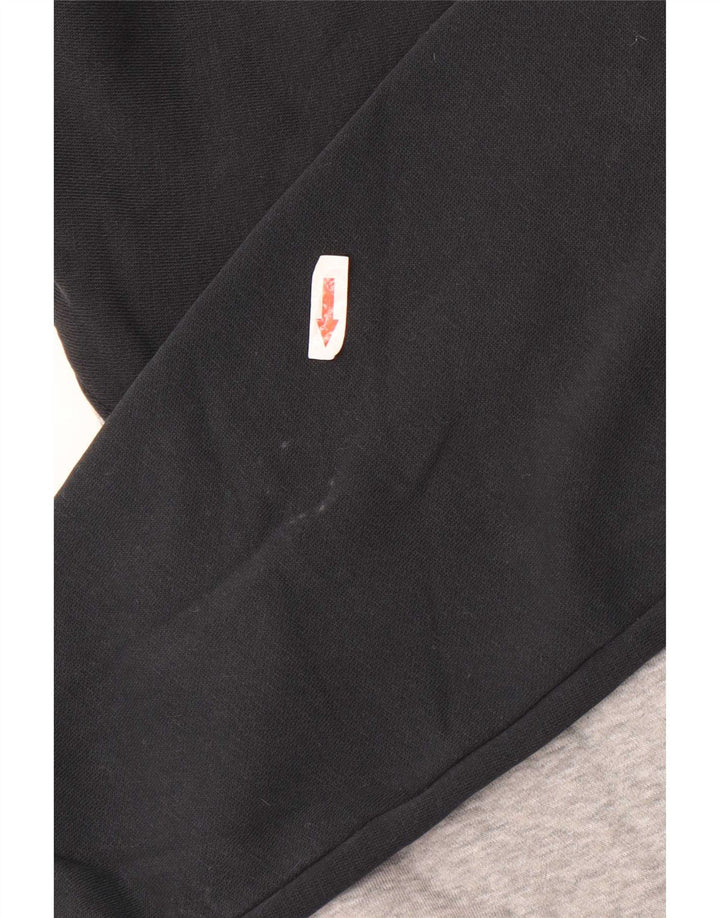 Nike Herren-Sweatshirt mit Grafik, Größe S, Grau, Colourblock-Baumwolle