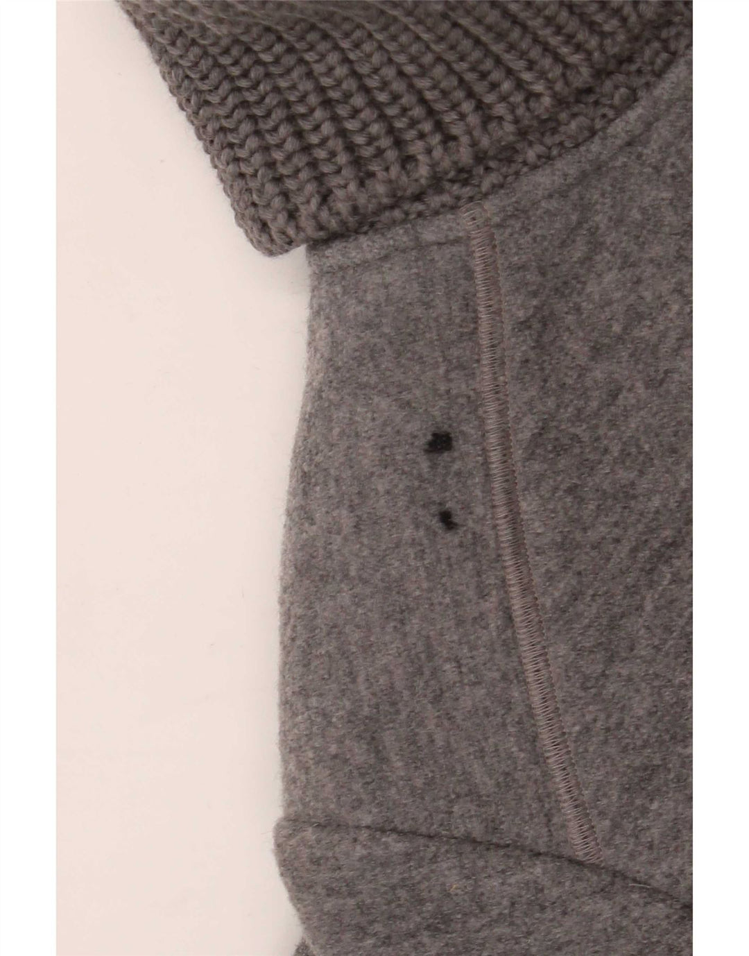 Fay Damenmantel UK 18 XL Graue Schurwolle