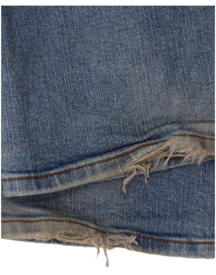 Diesel Herren Viker Straight Jeans W34 L32 Blaue Baumwolle