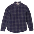 Penguin Herren Heritage Slim Fit Hemd, groß, marineblau, kariert, Baumwolle