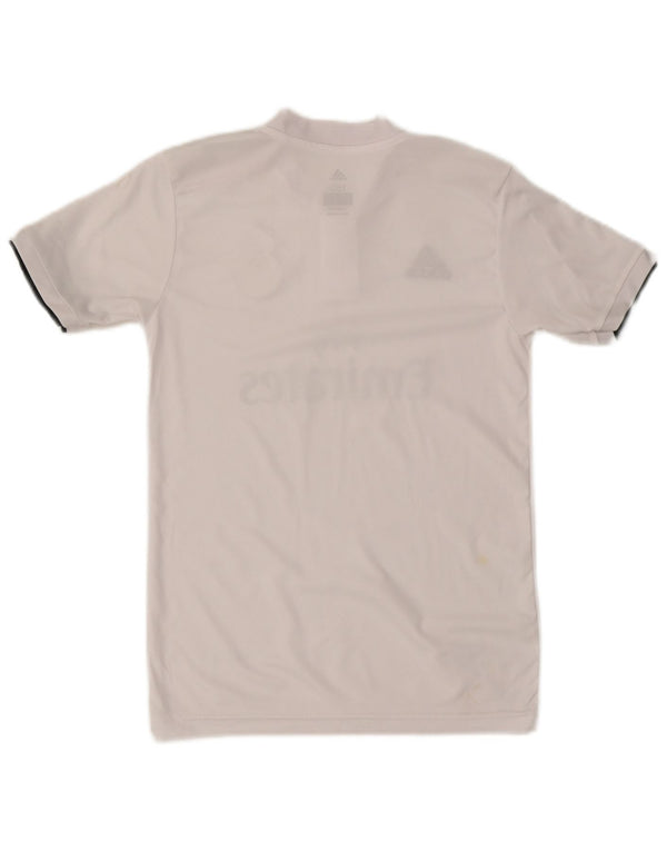 Adidas Jungen Real Madrid Graphic T-Shirt Top 11-12 Jahre Weiß