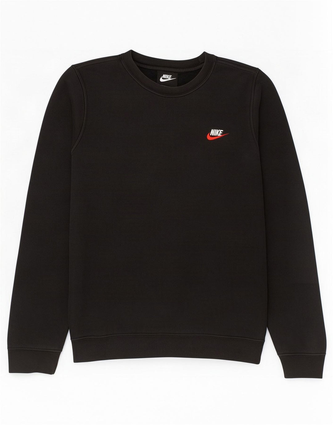 Nike Herren Sweatshirt Pullover XS Schwarz Baumwolle