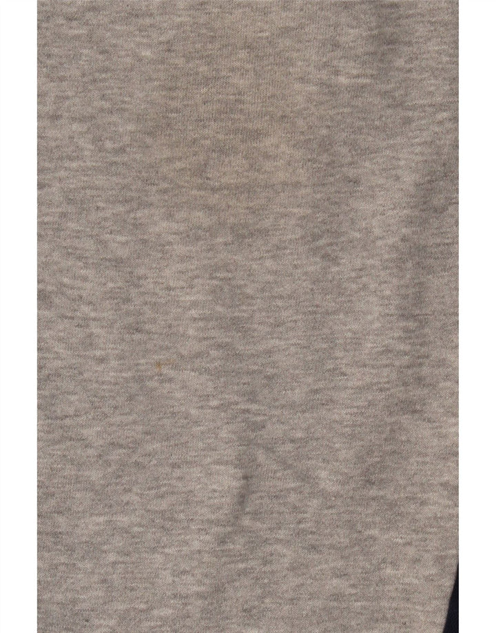 ADIDAS Womens Tracksuit Trousers UK 14 Medium  Grey Cotton