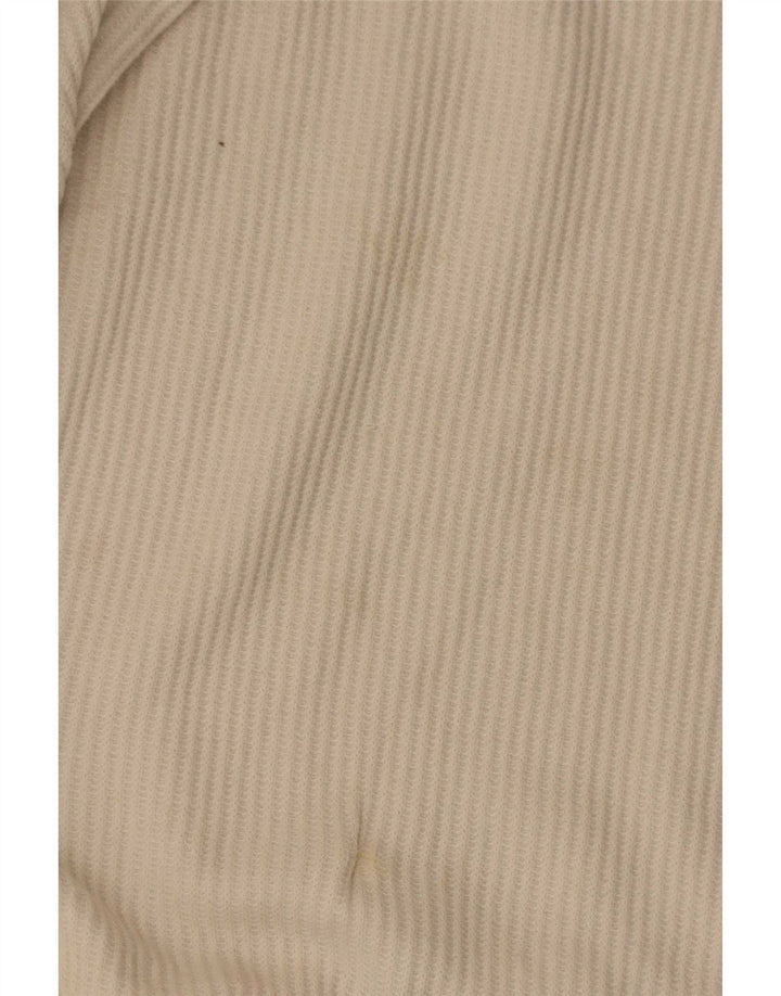 Reebok Herren-Oberteil, langärmelig, mittelbeige Baumwolle