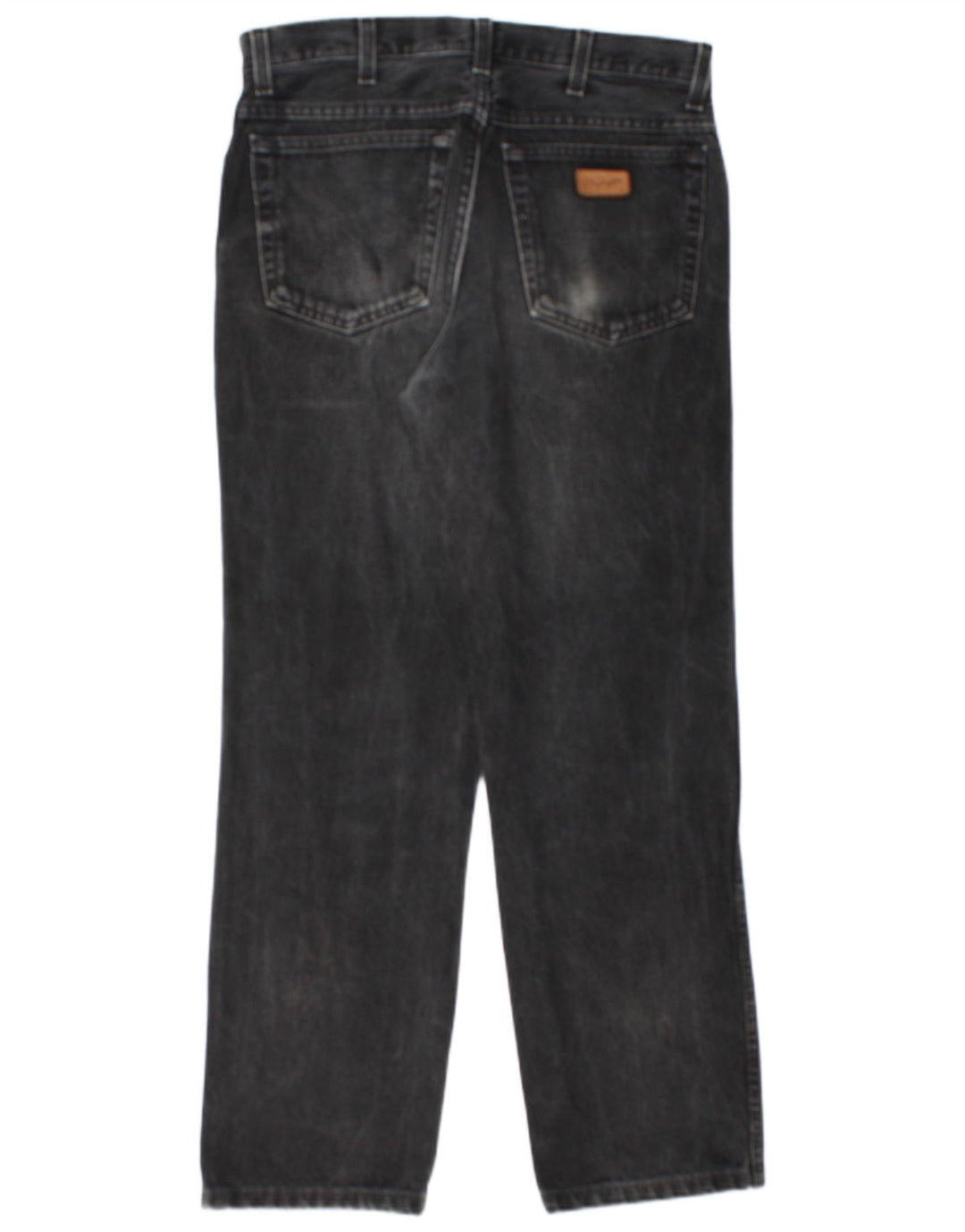Wrangler Herren Straight Jeans W30 L30 Schwarz