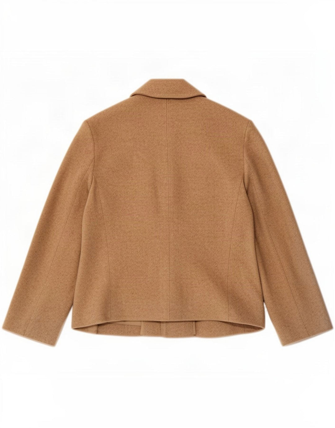 Cerruti Damen 2-Knopf-Blazerjacke EU 36 Small Beige Camelhair