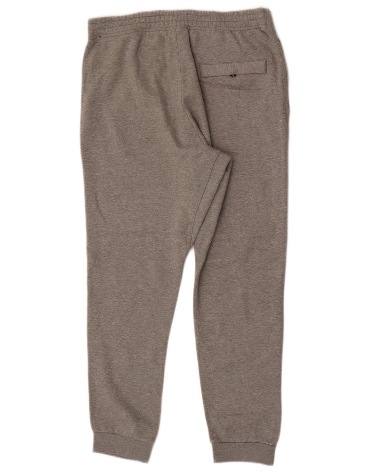 Nike Herren-Trainingshose, Jogginghose, groß, graue Baumwolle