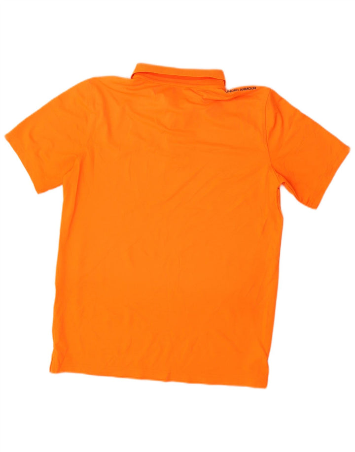 UNDER ARMOUR Heat Gear Poloshirt für Jungen, 13–14 Jahre, XL, Orange