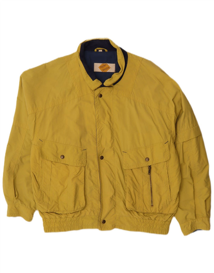 Vintage Herren Bomberjacke IT 50 Large Gelb