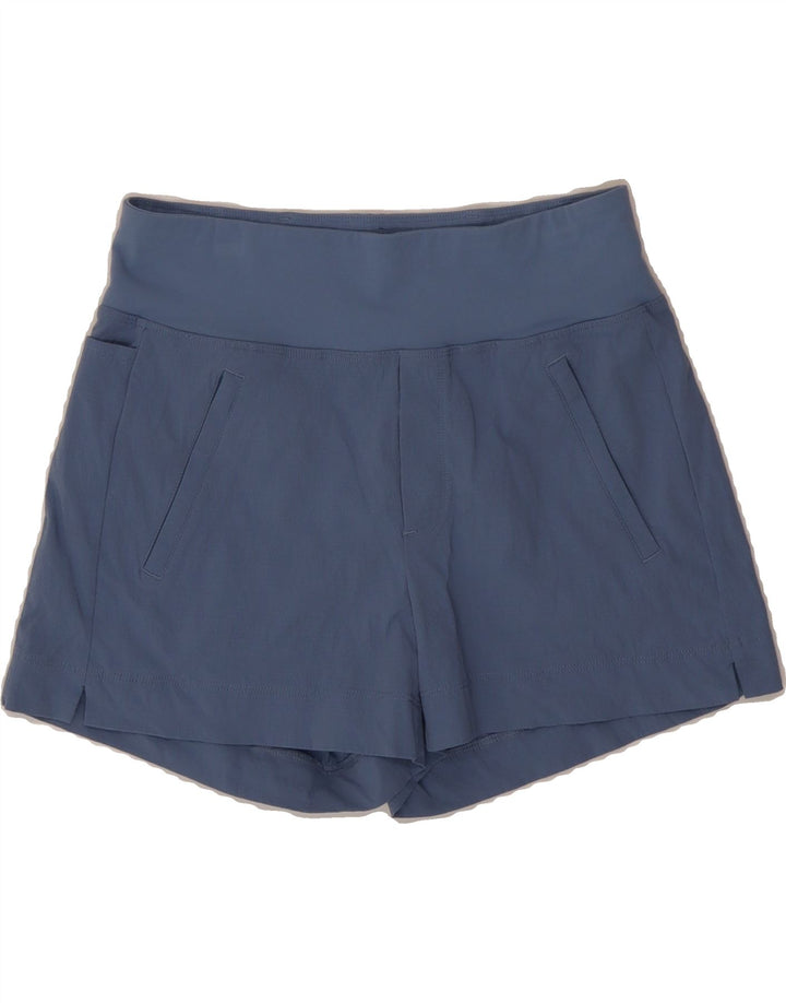 ATHLETA Womens Sport Shorts US 2 XS Blue Vintage Athleta and Second-Hand Athleta from Messina Hembry 