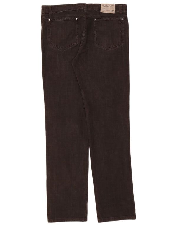 J.E. Mc Collum Herren Freizeithose IT 50 Large W36 L32 Braun kariert