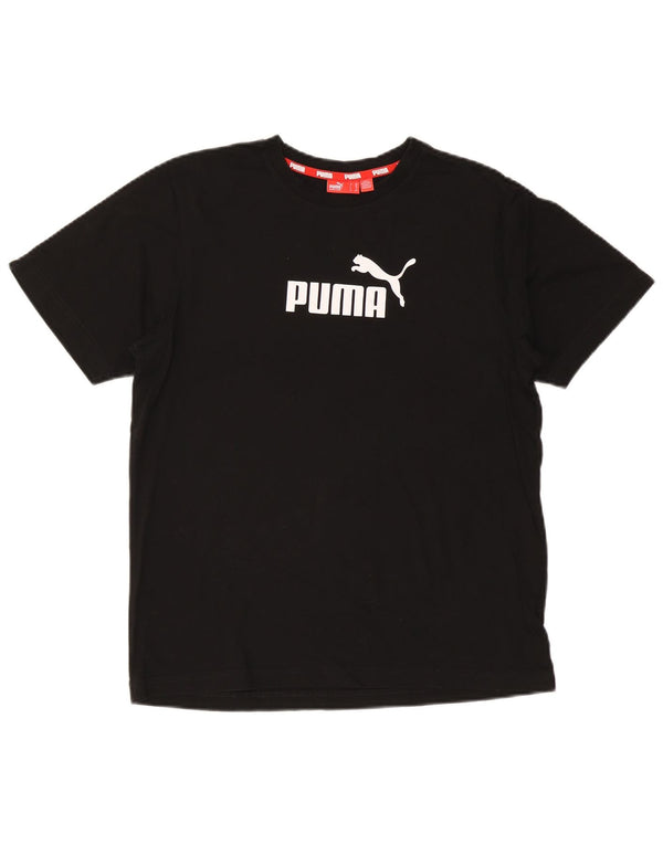 PUMA Jungen Graphic T-Shirt Top 15-16 Jahre Schwarz
