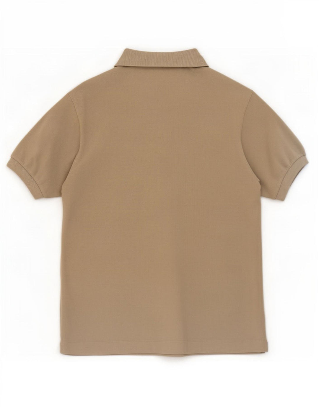 Lacoste Herren-Poloshirt, Größe 4, mittelbeige Baumwolle