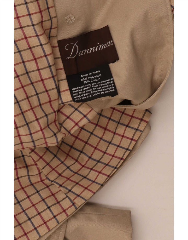 Dannimac Damen Trenchcoat UK 12 Medium Beige Polyester
