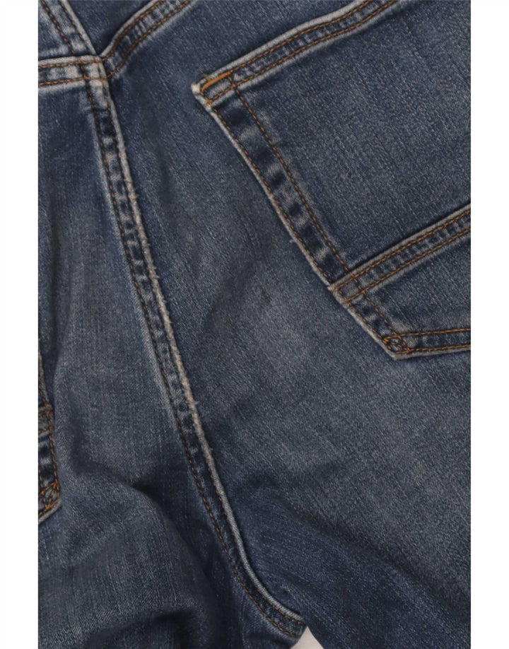 Marks & Spencer Herren Straight Jeans W34 L31 Blaue Baumwolle