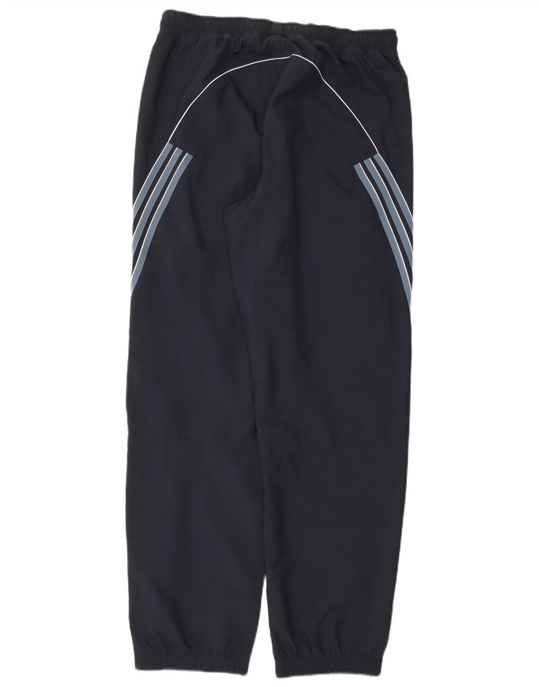 Adidas Herren-Trainingshose, Jogginghose, groß, marineblau, gestreift, Polyester