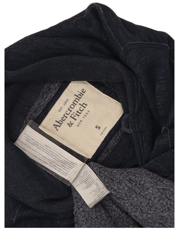 Abercrombie & Fitch Herren-Sweatshirt-Pullover, klein, marineblau gefleckt