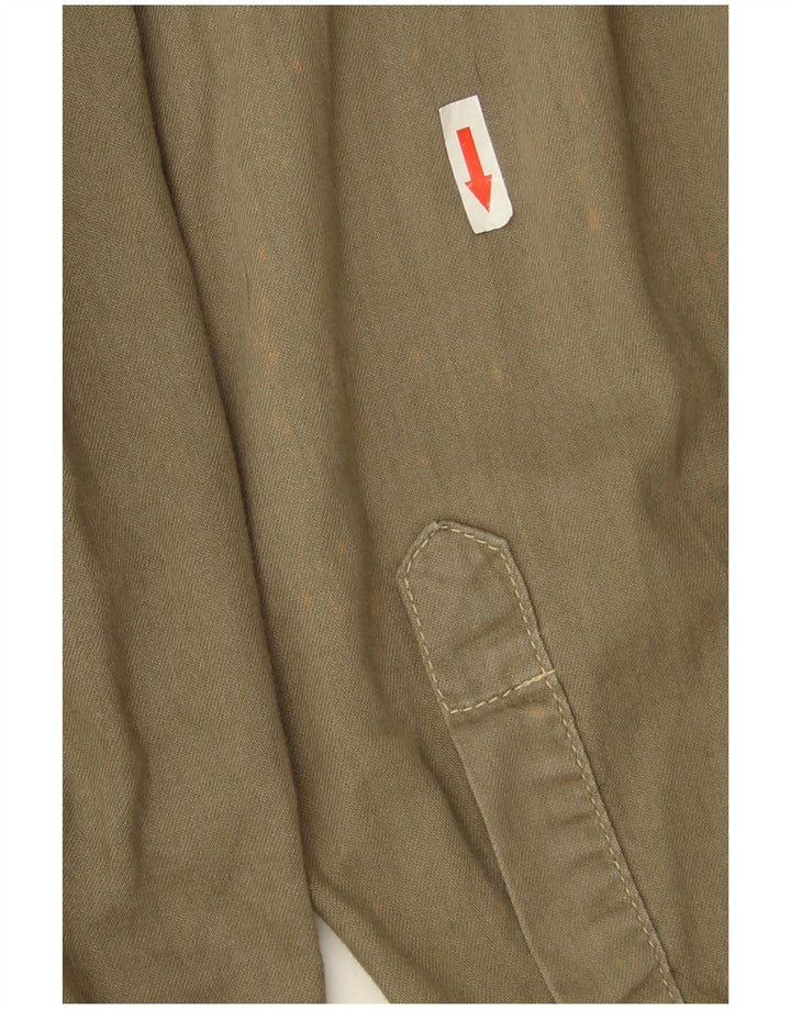 Levi's Herren-Hemd, groß, Khaki, Baumwolle