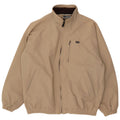 Asics Herren Bomberjacke UK 40 Large Beige Polyamid