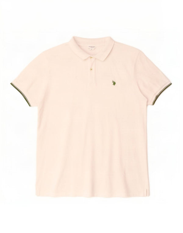 U.S. Polo Assn. Herrenhemd 3XL aus weißer Baumwolle