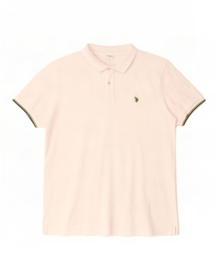 U.S. Polo Assn. Herrenhemd 3XL aus weißer Baumwolle
