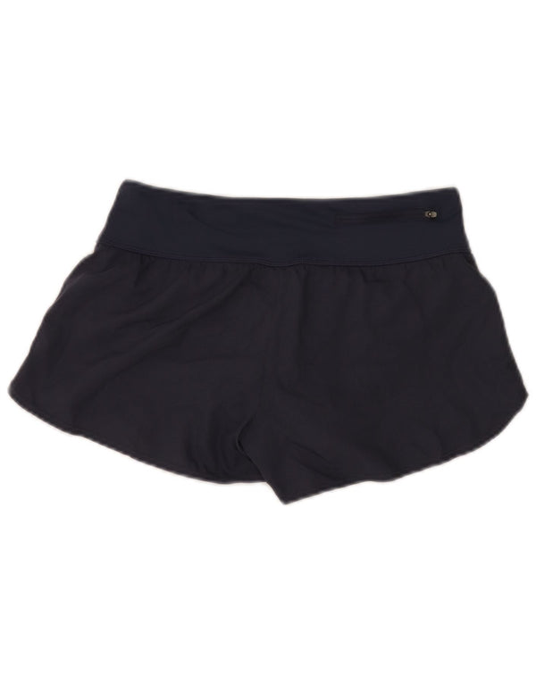 Nike Damen Sportshorts UK 6 XS Marineblau Polyamid