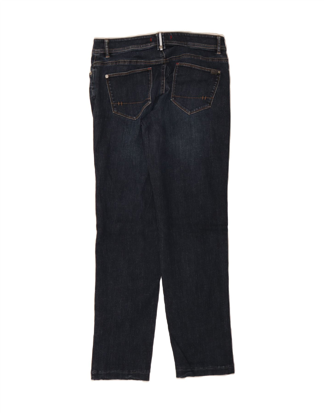 L.L.BEAN Womens Straight Jeans US 8 Medium W28 L29 Navy Blue Cotton Vintage L.L.Bean and Second-Hand L.L.Bean from Messina Hembry 