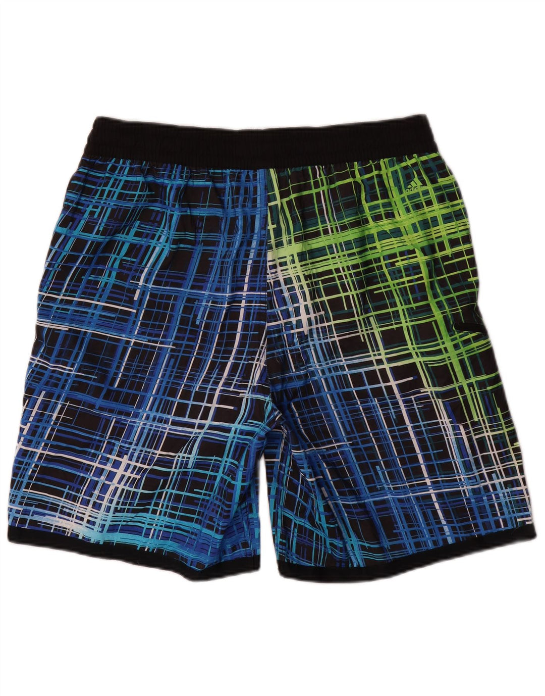 Adidas Herren Badeshorts mit Grafik, groß, blau, geometrisch, Polyester