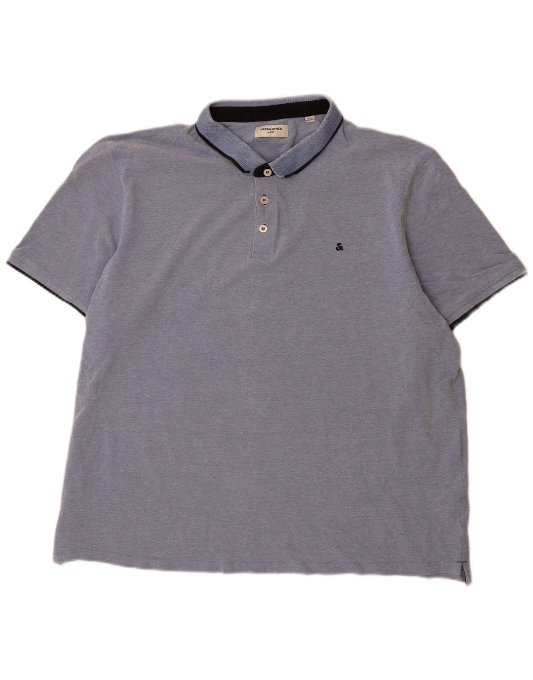 Jack & Jones Herren Poloshirt 3XL Blau Baumwolle