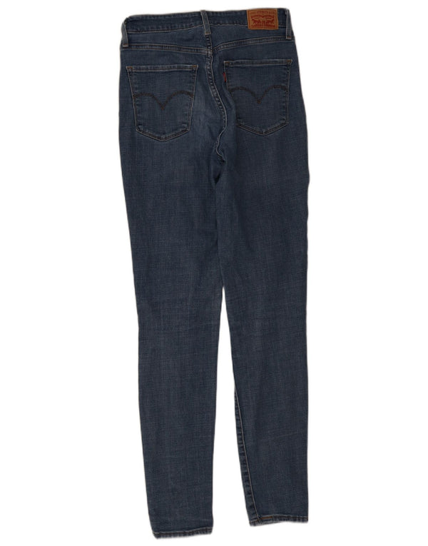 Levi's Damen 721 High Rise Skinny Jeans W28 L32 Blaue Baumwolle