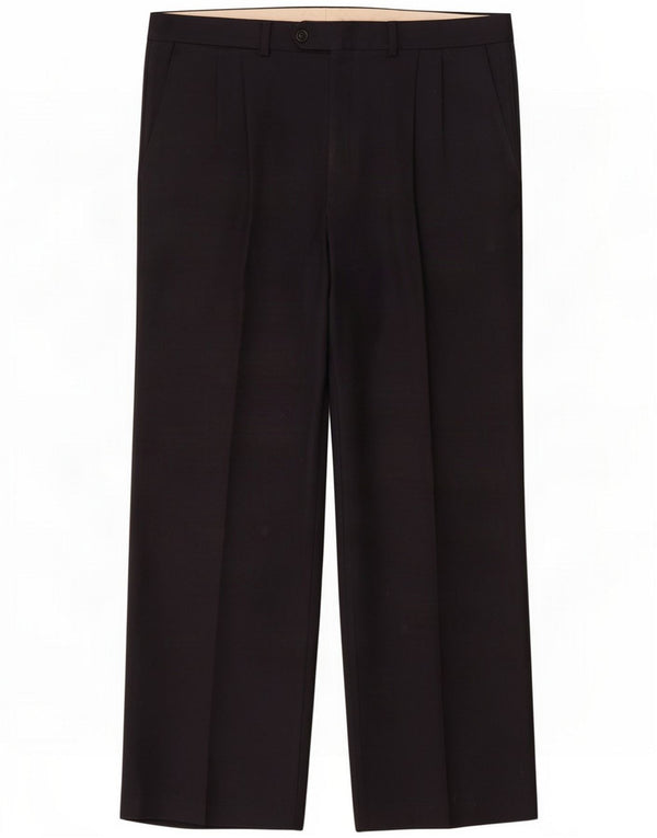 Pierre Cardin Womens Pegged Suit Hose IT 54 3XL W38 L30 Marineblau