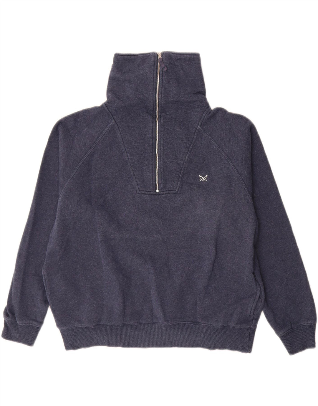 CREW CLOTHING Damen-Sweatshirt in Übergröße, Gr. 10, Marineblau
