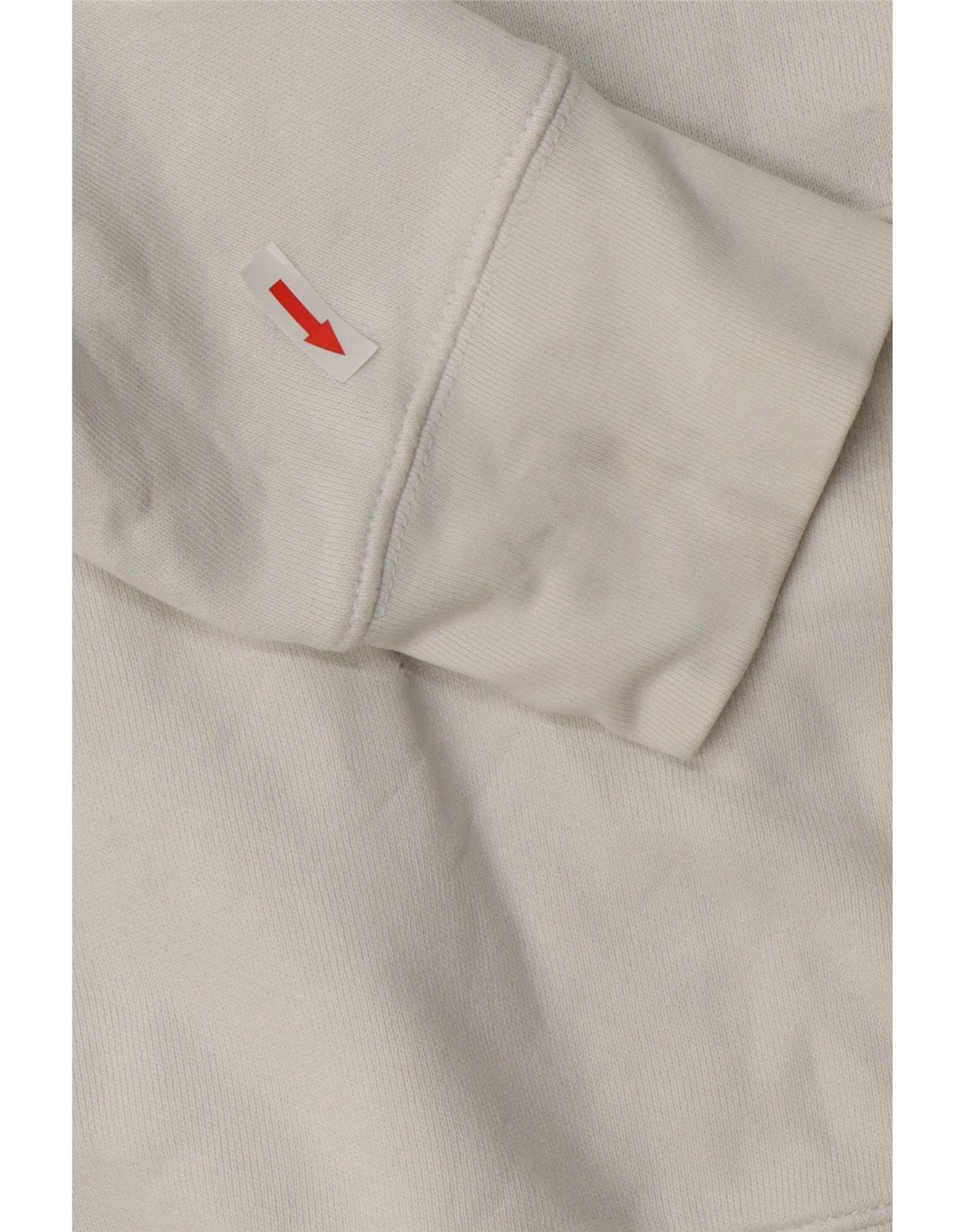 Levi's Herren-Pullover mit grafischem Kapuzenpullover, groß, aus weißer Baumwolle